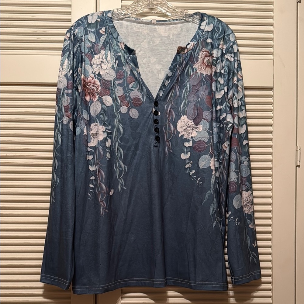 Floral Long Sleeved Top🌸💮🌸